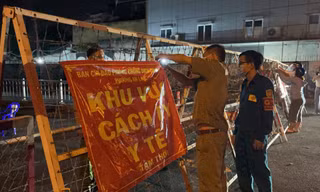 0 giờ ngày 20/6, 37 chốt chặn ở khu vực phong tỏa phường An Lạc, quận Bình Tân được thiết lập
