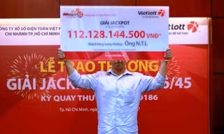 Năm 2018, có hơn 136 tỷ đồng giải Jackpot không có người nhận