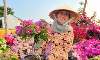 Lý do chợ hoa xuân Bình Điền vừa khai mạc đã… cháy hàng