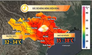 Dự báo thời tiết và nhiệt độ ở nhiều địa phương khu vực phía Bắc đạt đỉnh trong suốt tuần qua