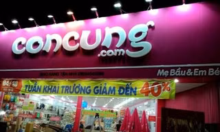 Một cửa hàng thuộc hệ thống Con Cưng tại TP HCM. 