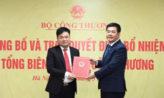 Ông Nguyễn Văn Minh được bổ nhiệm làm Tổng Biên tập Báo Công Thương
