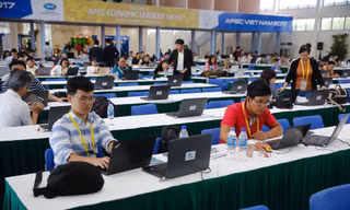 Toàn bộ các dịch vụ in ấn, wifi, internet cáp quang, máy tính tại Trung tâm báo chí được Viettel cung cấp miễn phí
