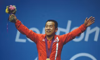 Om Yun-Chol nói bí quyết để anh đoạt tấm HCV Olympic là từ những lời động viên của lãnh đạo Kim Jong Un Ảnh: Getty Images