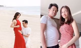 Nhạc sĩ Dương Khắc Linh vui mừng thông báo vợ hotgirl kém 13 tuổi mang song thai