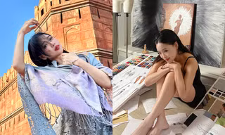 NTK trẻ Xa Lan mang kết tinh của hội họa, thời trang với giấc mơ về chiếc yếm đào Việt Nam