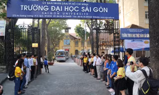 Điểm sàn trường ĐH Sài Gòn từ 16 - 21 điểm