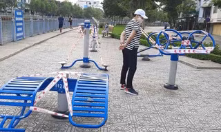 Công viên Sài Gòn đìu hiu giữa mùa dịch COVID-19