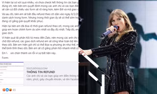 Vụ fan Việt bị "bùng vé" The Eras Tour Singapore: Vẫn chưa được hoàn đủ tiền