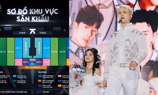 Sơ đồ, giá vé concert Anh Trai "Say Hi" D-5: Sân khấu xoay ngang, quyền lợi ê hề