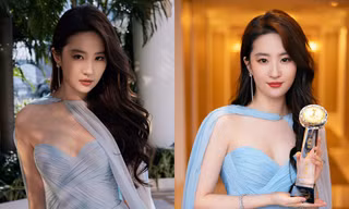 Lưu Diệc Phi tăng cân nhưng khí chất "thần tiên tỷ tỷ" không giảm, trở thành "Thị hậu" tại LHP Macao