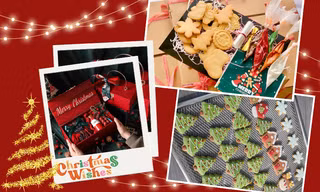 Giới trẻ "bắt trend" vẽ bánh quy đường Icing Cookies, làm hộp quà Giáng sinh độc lạ