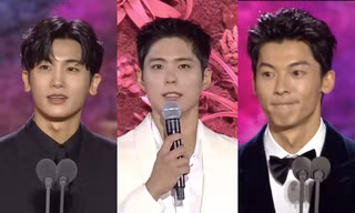 Baeksang 2023: Park Bo Gum như bạch mã hoàng tử, Hứa Quang Hán lịch lãm hút hồn