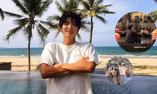 Lee Jun Ki ghi điểm tuyệt đối: Ra sân bay còn nán lại quay video, chụp hình với fan Việt