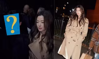 Nhân vật quyền lực nào khiến "mợ chảnh" Jeon Ji Hyun liên tục cúi đầu cảm ơn tại show Burberry?
