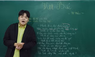 Chàng sinh viên từ bỏ học Báo chí theo đuổi nghề “cầm phấn”