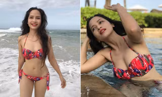 Diệu Thảo 'Phía trước là bầu trời' lần đầu khoe ảnh bikini 'gây sốt'