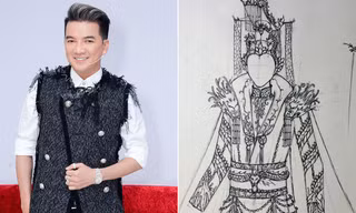 Mr. Đàm hé lộ trang phục hoành tráng khi đóng Ngọc Hoàng trong Táo Quân