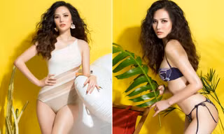 Hoa hậu Du lịch Toàn cầu 2018 Diệu Linh nóng bỏng với bikini