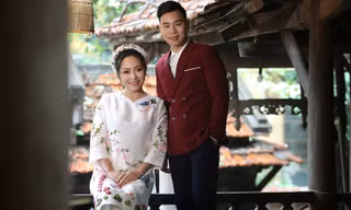 Hai ca sĩ Bạch Trà và Thanh Tài.