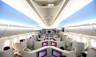 Khoang thương gia trên máy bay của Vietnam Airlines