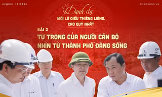 Tự trọng của người cán bộ - nhìn từ thành phố đáng sống