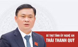 Chân dung Bí thư Tỉnh ủy Nghệ An Thái Thanh Quý