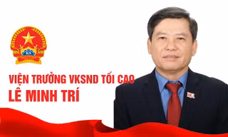 Chân dung Viện trưởng VKSND Tối cao Lê Minh Trí