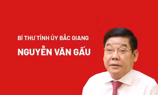 Chân dung tân Bí thư Tỉnh ủy Bắc Giang Nguyễn Văn Gấu