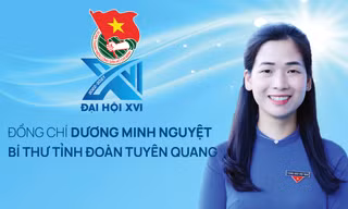 Chân dung Bí thư Tỉnh Đoàn Tuyên Quang khóa XVI, nhiệm kỳ 2022-2027 