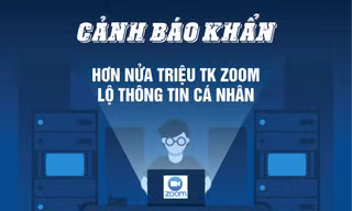 Hơn nửa triệu tài khoản Zoom lộ thông tin, nhiều trường vẫn sử dụng dạy online