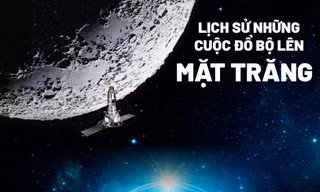 Cuộc đua lên Mặt trăng, quốc gia nào mạnh tay chi vài trăm tỷ đô? 
