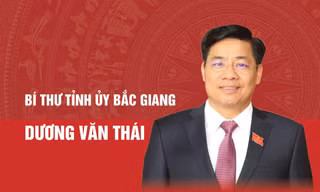 Chân dung Bí thư Tỉnh ủy Bắc Giang Dương Văn Thái
