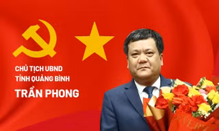 Chân dung tân Chủ tịch UBND tỉnh Quảng Bình Trần Phong