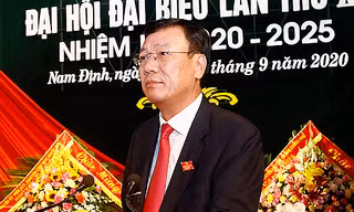 Chân dung Bí thư Tỉnh ủy Nam Định Đoàn Hồng Phong