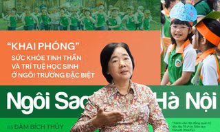 'Khai phóng' sức khỏe tinh thần và trí tuệ học sinh ở ngôi trường đặc biệt Ngôi Sao Hà Nội