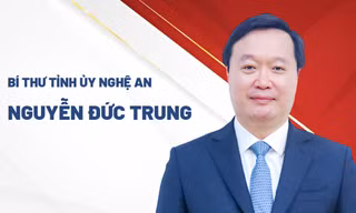 Chân dung tân Bí thư Tỉnh ủy Nghệ An Nguyễn Đức Trung