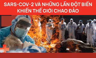 [Đồ họa] SARS-CoV-2 và những lần đột biến khiến thế giới chao đảo
