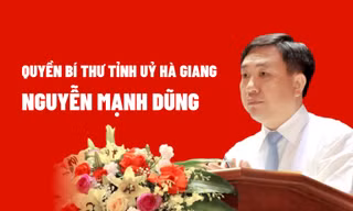 Chân dung Quyền Bí thư Tỉnh ủy Hà Giang Nguyễn Mạnh Dũng