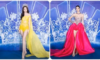 Hoa hậu Thế giới 2021 đọ sắc cùng Hoa hậu Thùy Tiên, Đỗ Thị Hà trên thảm đỏ