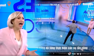 Showbiz 24/3: MC bị người phụ nữ khỏa thân ném đá khi đang dẫn trực tiếp trên truyền hình