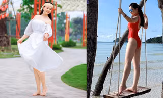 Khoe ảnh bikini ở tuổi 53, NSND Thu Quế khiến người hâm mộ trầm trồ