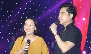 Ngọc Sơn và cố ca sĩ Phi Nhung. 