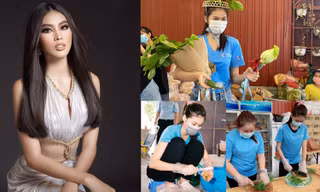 Nhận ý kiến trái chiều về việc từ thiện giữa mùa dịch, Á hậu Ngọc Thảo nói gì?