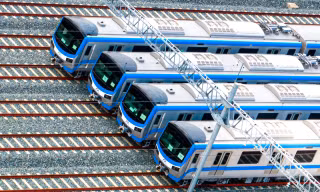 Cận cảnh depot tuyến metro số 1 đã thành hình
