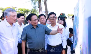 Thủ tướng kiểm tra, khảo sát một số dự án trọng điểm của thành phố Đà Nẵng