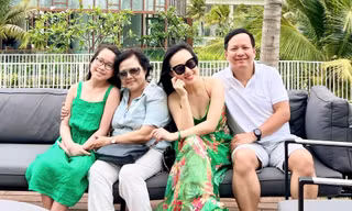 Showbiz 8/4: Chồng kín tiếng của BTV Hoài Anh hiếm hoi lộ diện