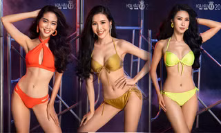 Ngắm những thí sinh có vòng eo nhỏ nhất Hoa hậu Việt Nam 2020 khoe dáng với bikini