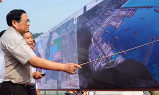 Thủ tướng Phạm Minh Chính thị sát khu vực cảng Chân Mây năm 2024