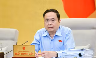 Chủ tịch Quốc hội Trần Thanh Mẫn phát biểu tại phiên họp
